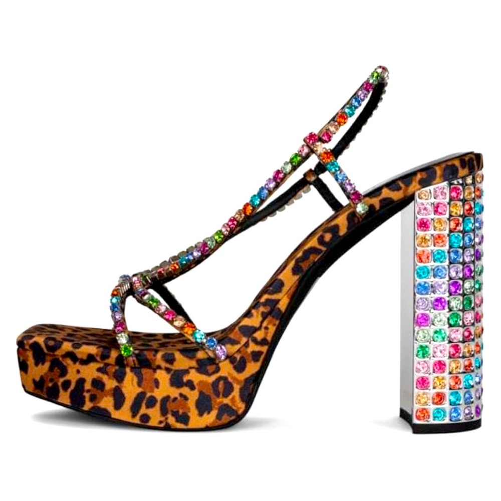 Jeffrey Campbell women's Nuite Animal Print